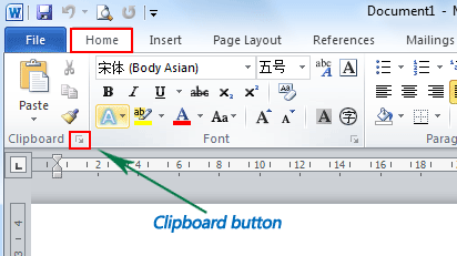 View clipboard menu microsoft word for mac free